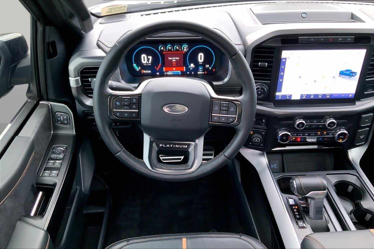 Used 2022 Antimatter Blue Metallic Ford Platinum image 6