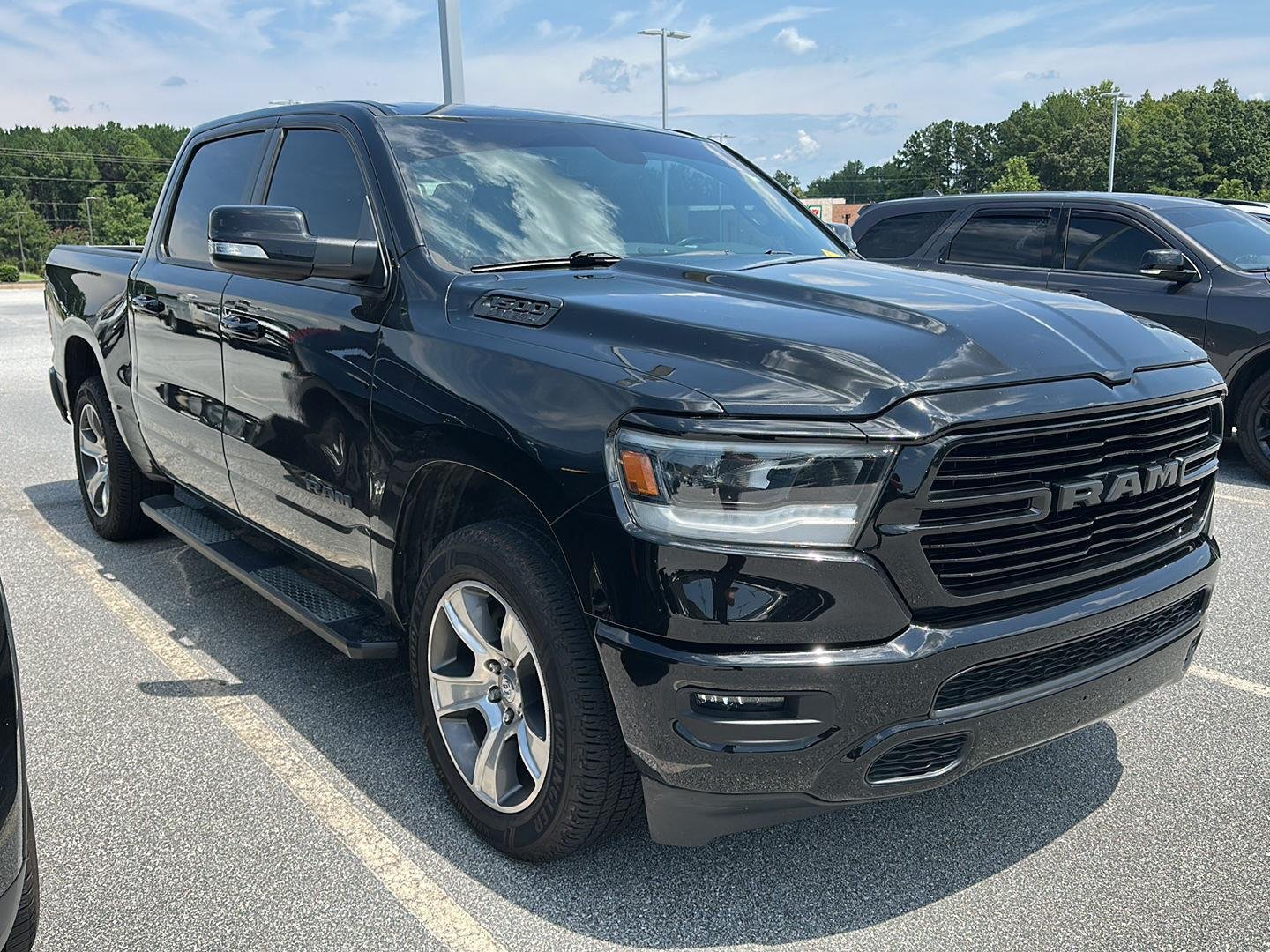 Used 2020 Diamond Black Crystal Pearl Ram Sport image 1