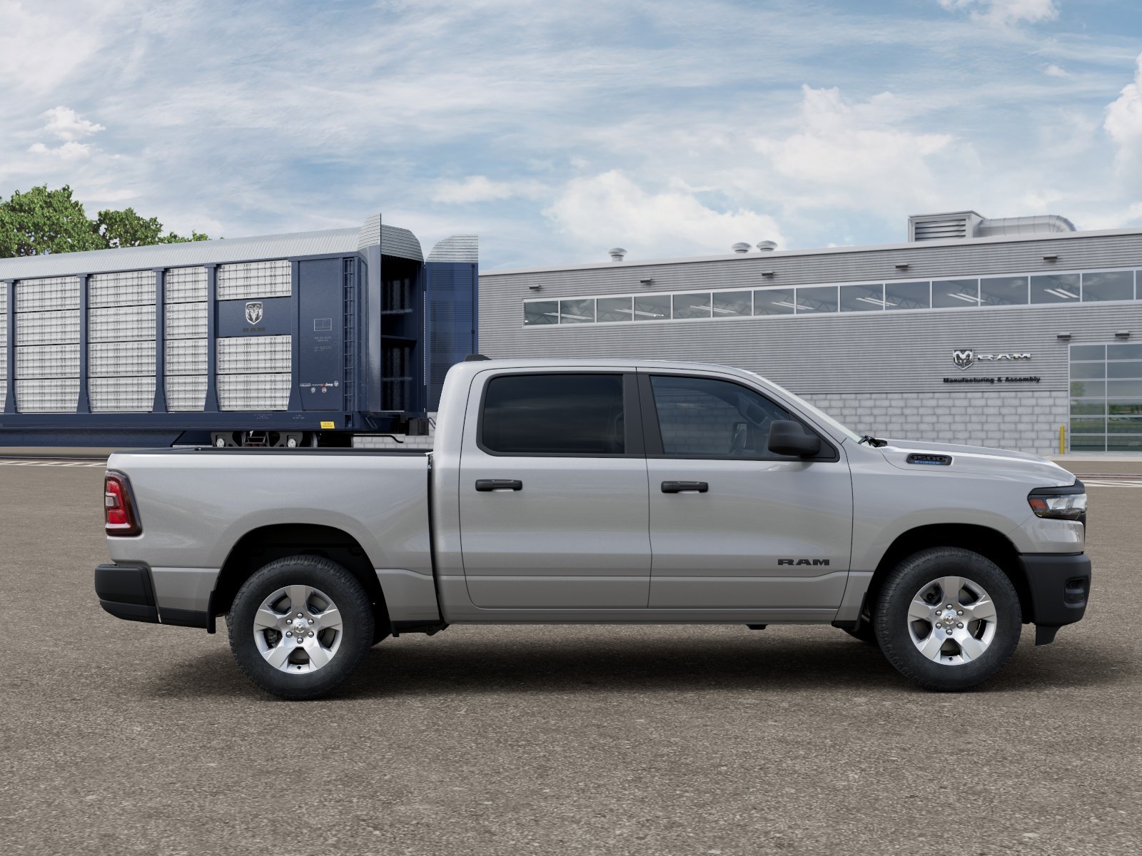 New 2026 Silver Zynith Exterior Paint RAM TRADESMAN image 12