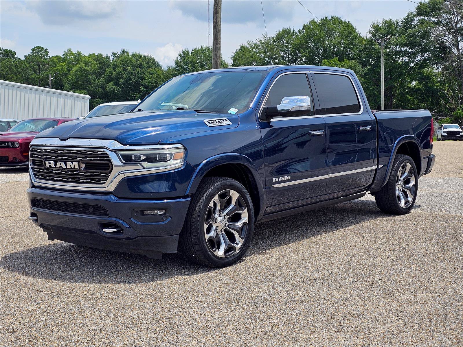 Used 2020 Patriot Blue Pearlcoat Ram Limited image 1