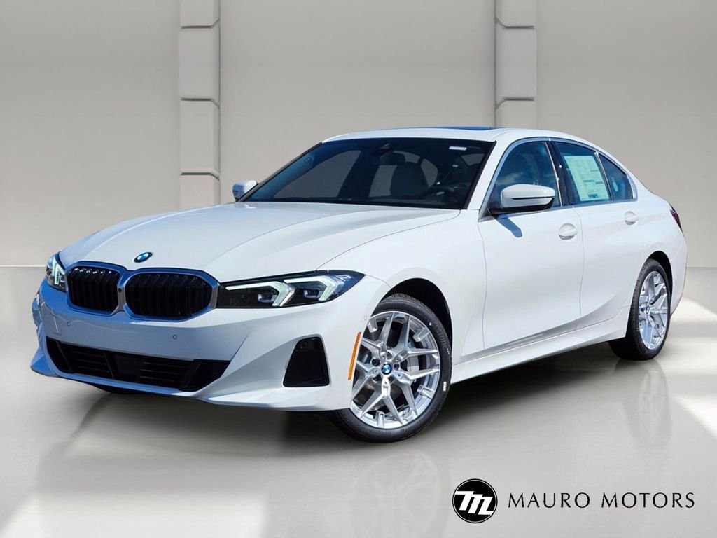 New 2026 White BMW 330i xDrive image 1