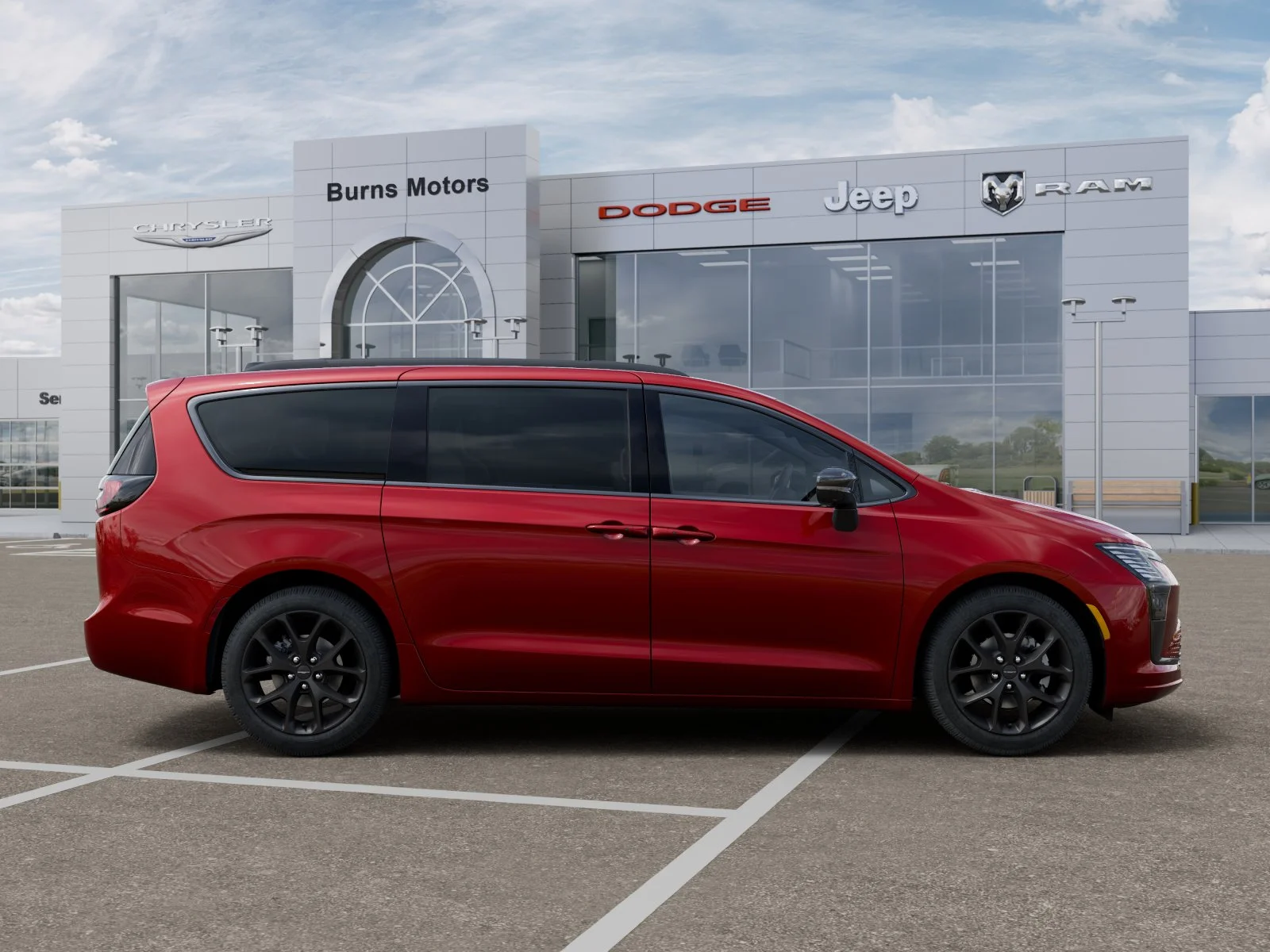 New 2027 Red Hot Pearl-Coat Exterior Paint Chrysler Limited S image 47