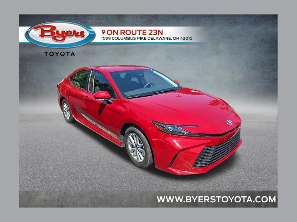 Used 2025 Red Toyota LE image 1