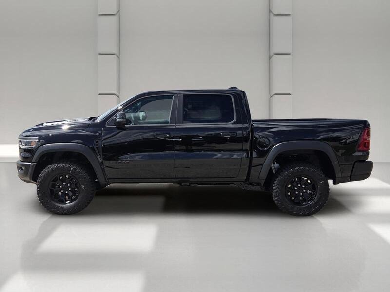 New 2027 Diamond Black Crystal Pearl-Coat Exterior Paint RAM RHO 4X4 CREW CAB 5