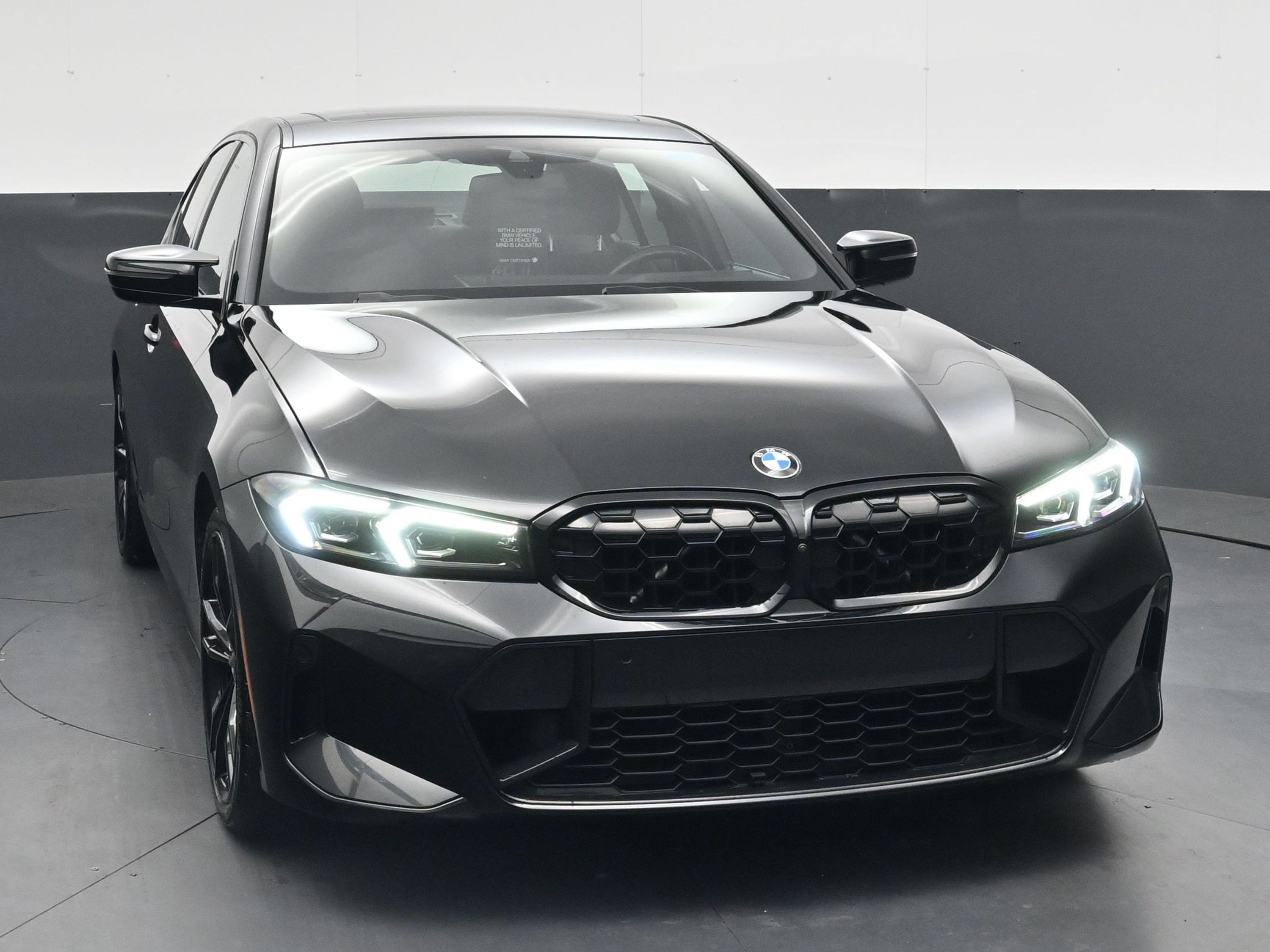 Certified Used 2023 Black Sapphire Metallic BMW M340i xDrive image 9