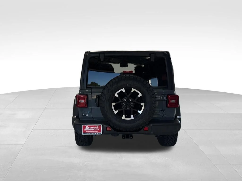 Used 2025 Gray Jeep Rubicon 4xe image 4