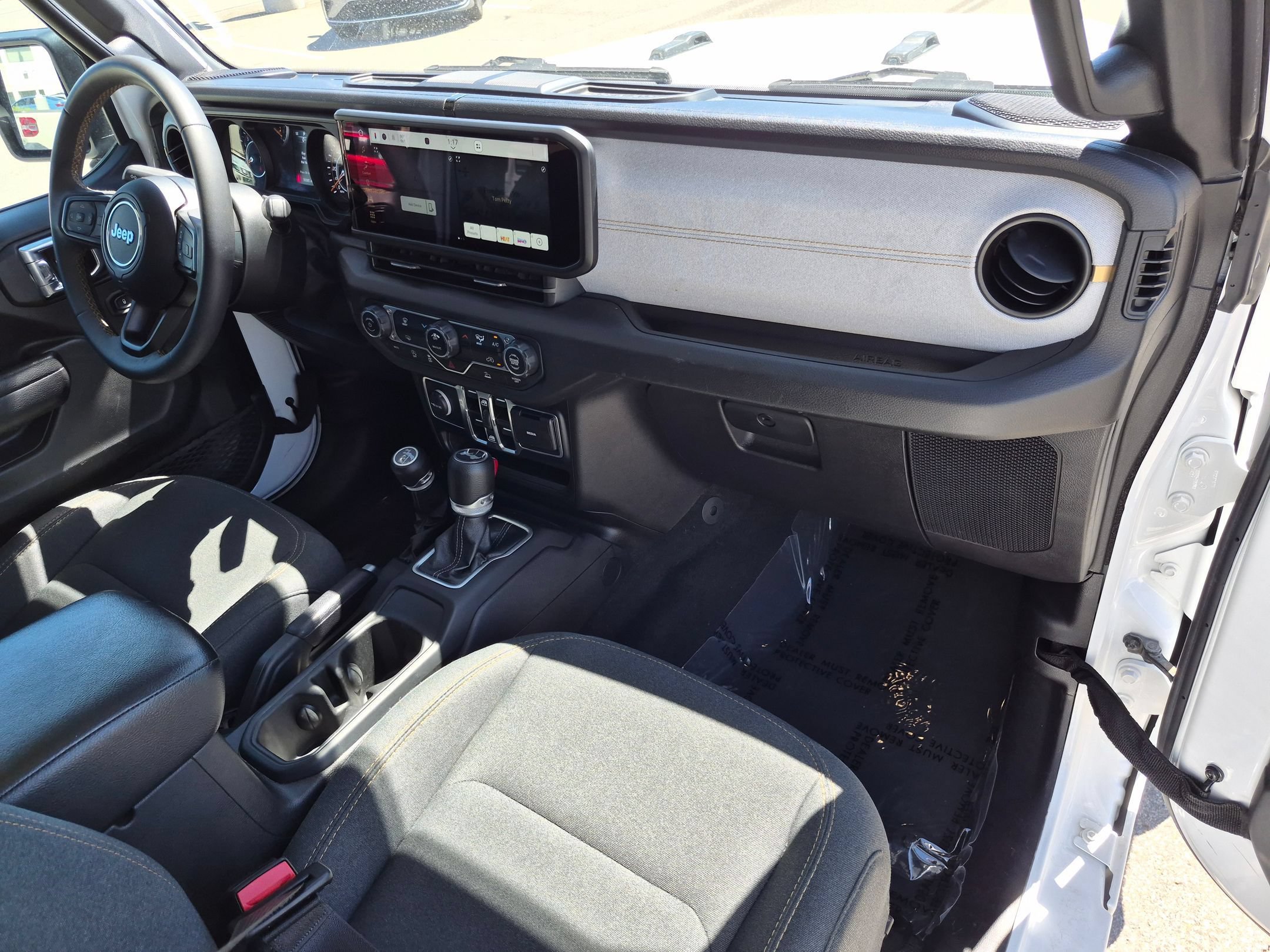 Used 2024 Bright White Clearcoat Jeep Sport S image 31