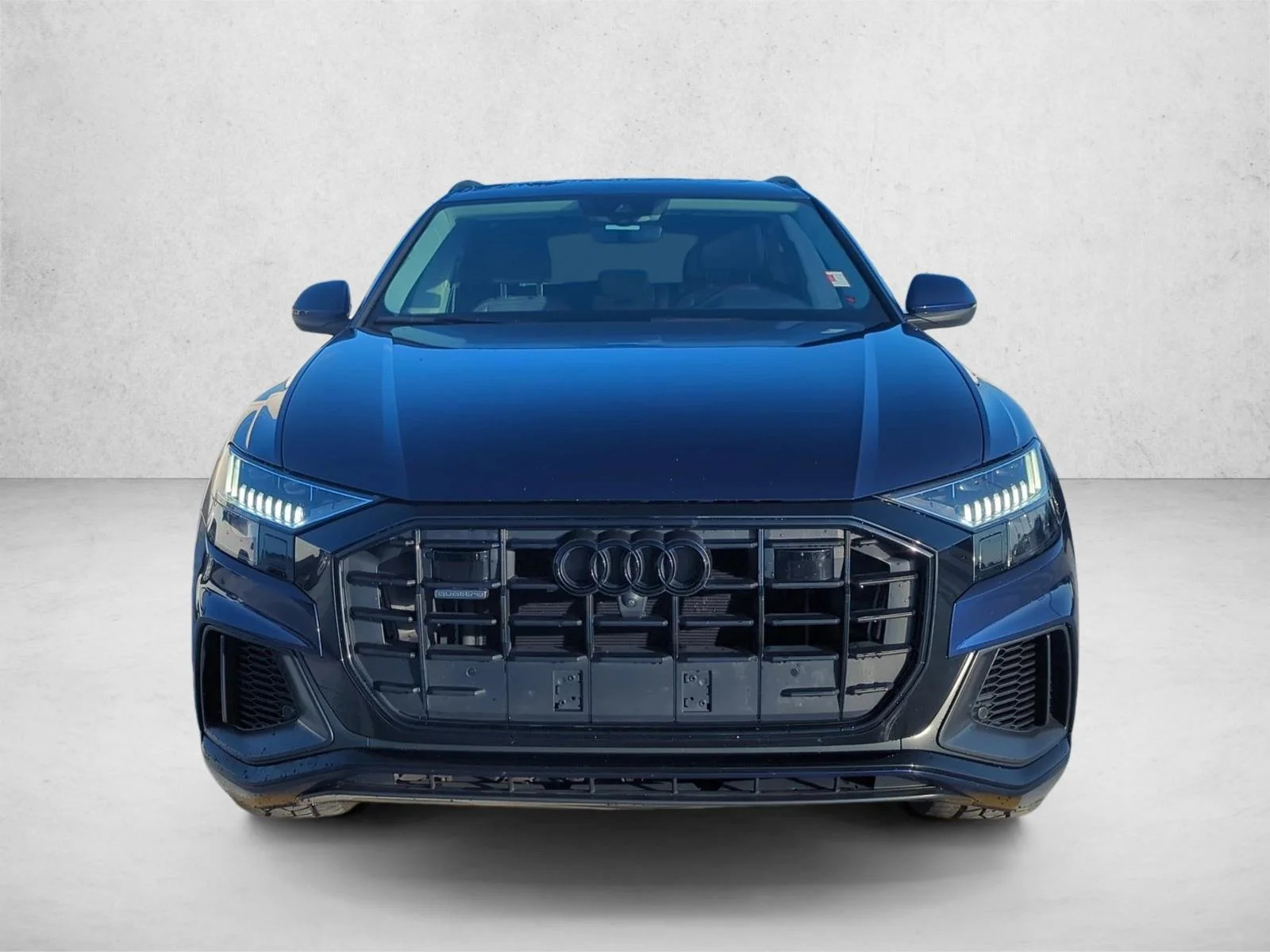 Used 2021 Galaxy Blue Metallic Audi Premium Plus image 2