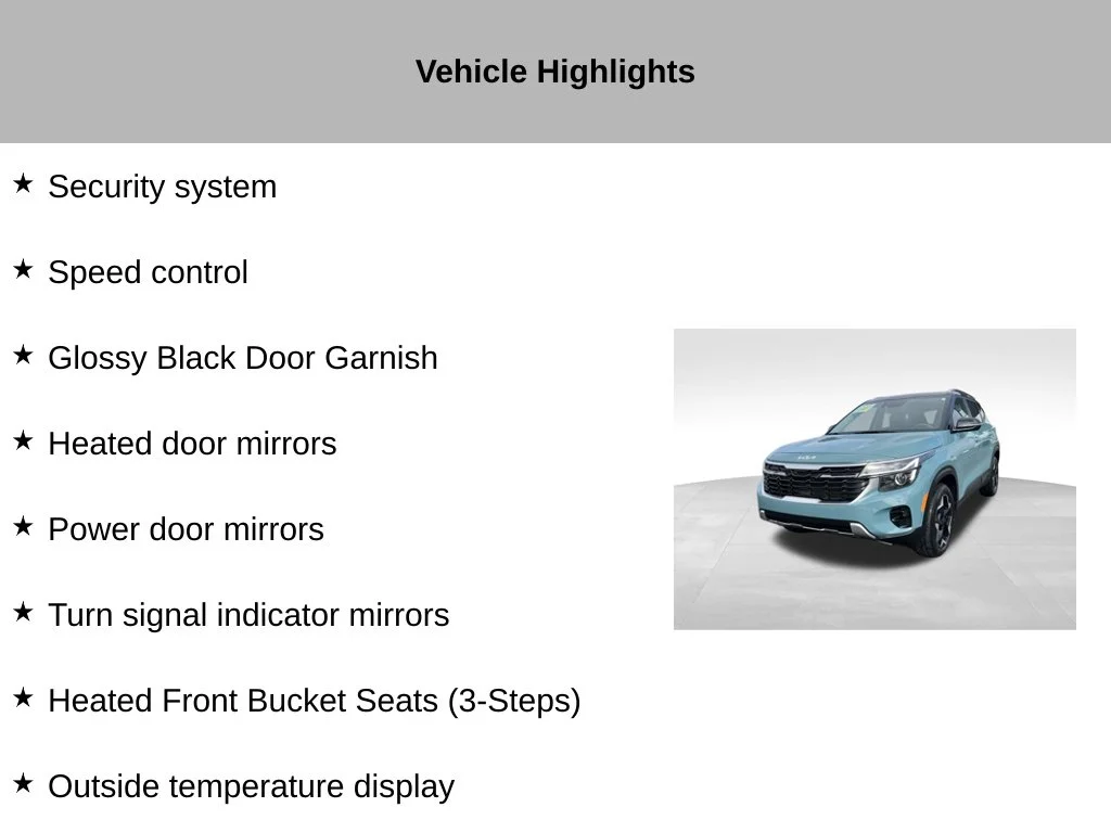 Certified Used 2025 Blue Kia S image 46