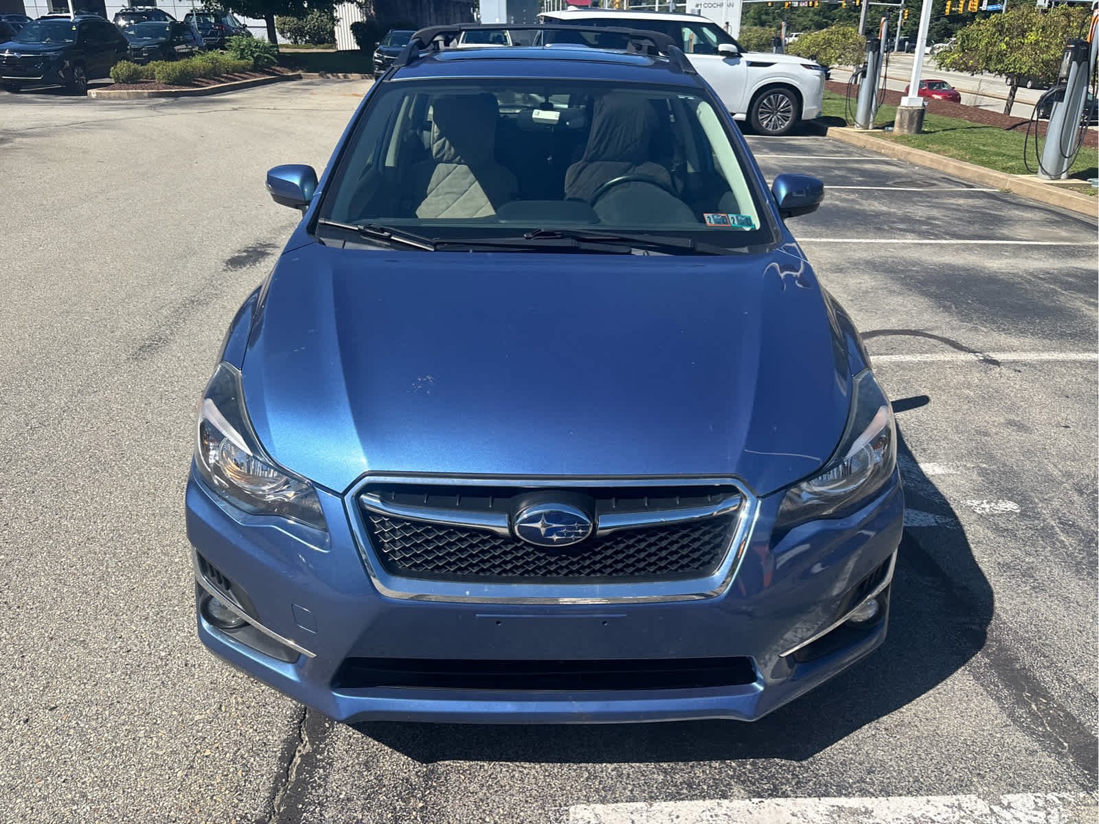 Used 2015 Quartz Blue Pearl Subaru 2.0i Sport Premium image 2