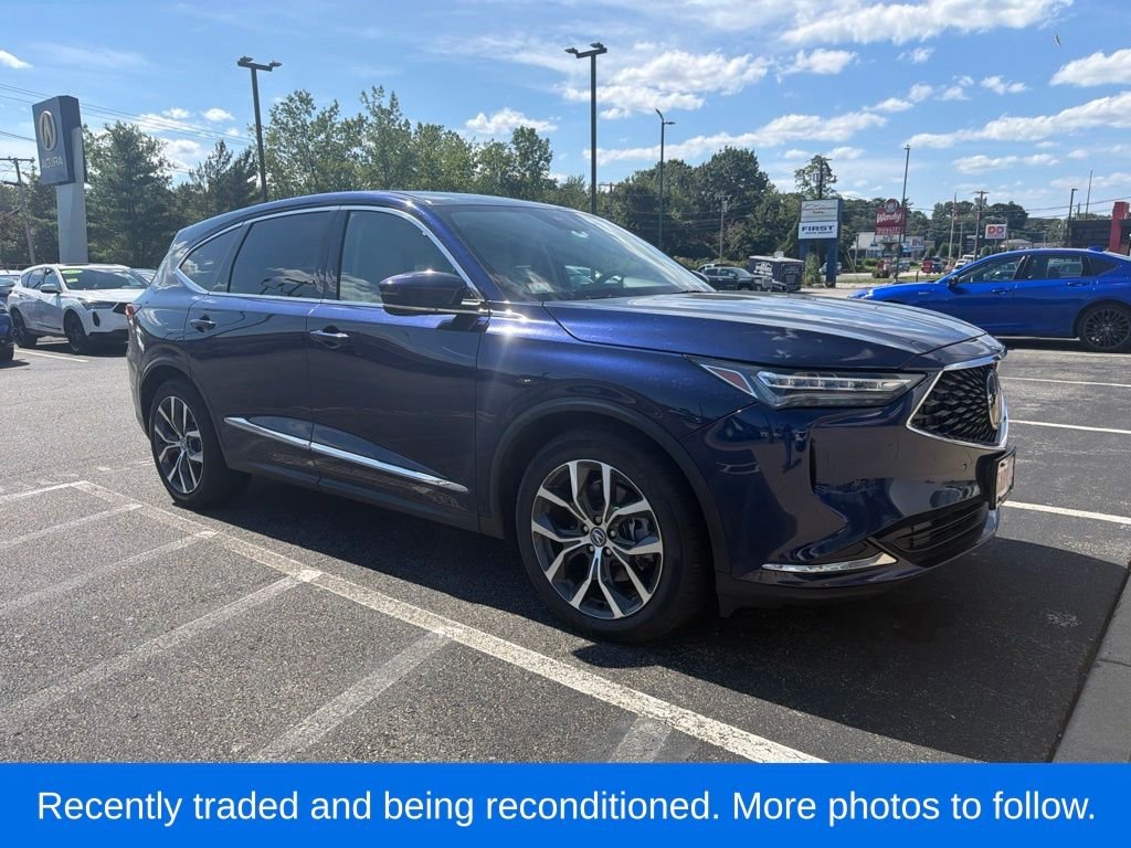 Used 2022 Blue Acura Technology image 1