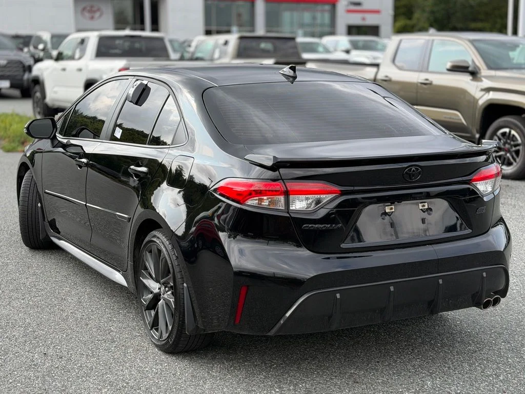 Certified Used 2025 Black Toyota SE image 3