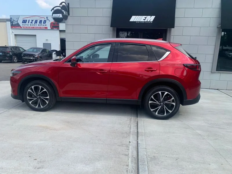 Used 2023 Red MAZDA 2.5 S Premium Sport Utility 4D image 8