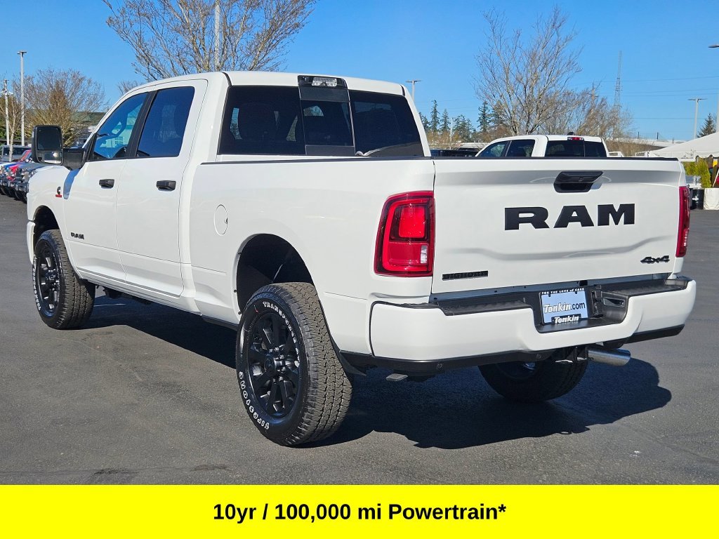New 2026 Bright White Clear-Coat Exterior Paint RAM Big Horn image 4