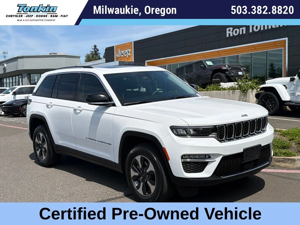 Used 2023 White Jeep 4xe image 1