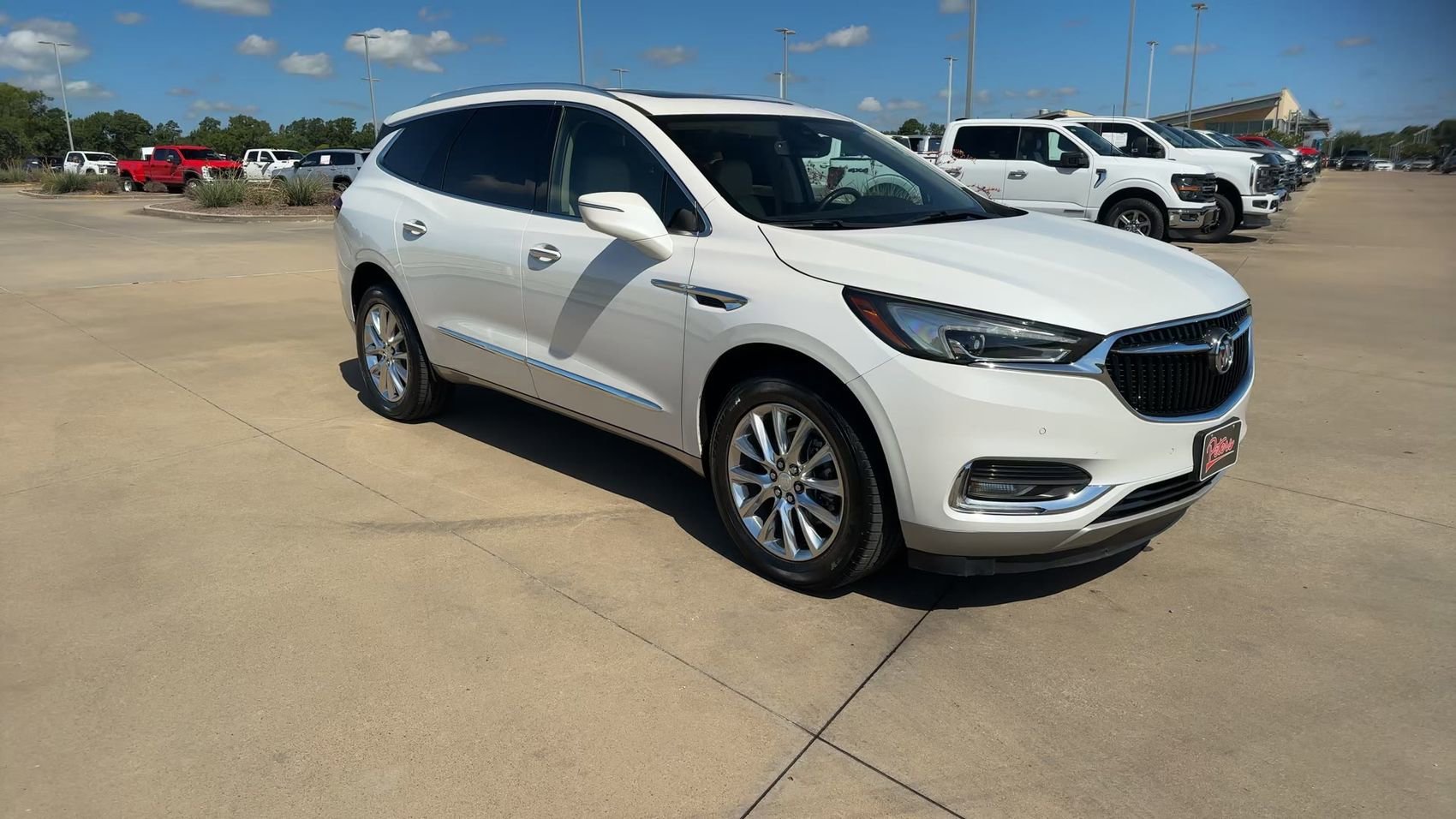 Used 2021 White Frost Tricoat Buick Premium Group image 3