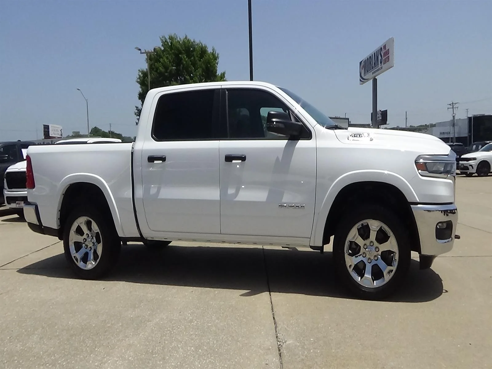 Certified Used 2025 Bright White Clear Coat (pw7) RAM Big Horn image 4