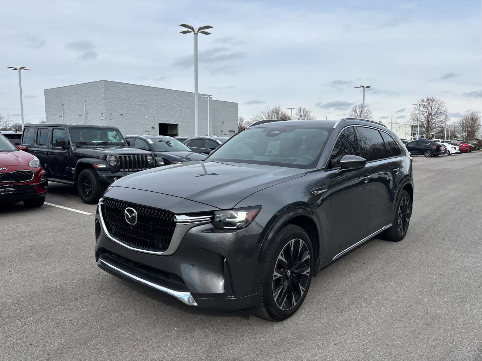 Certified 2025 Mazda CX-90 Premium Plus Package with VIN JM3KKEHC9S1240778 for sale in Kansas City