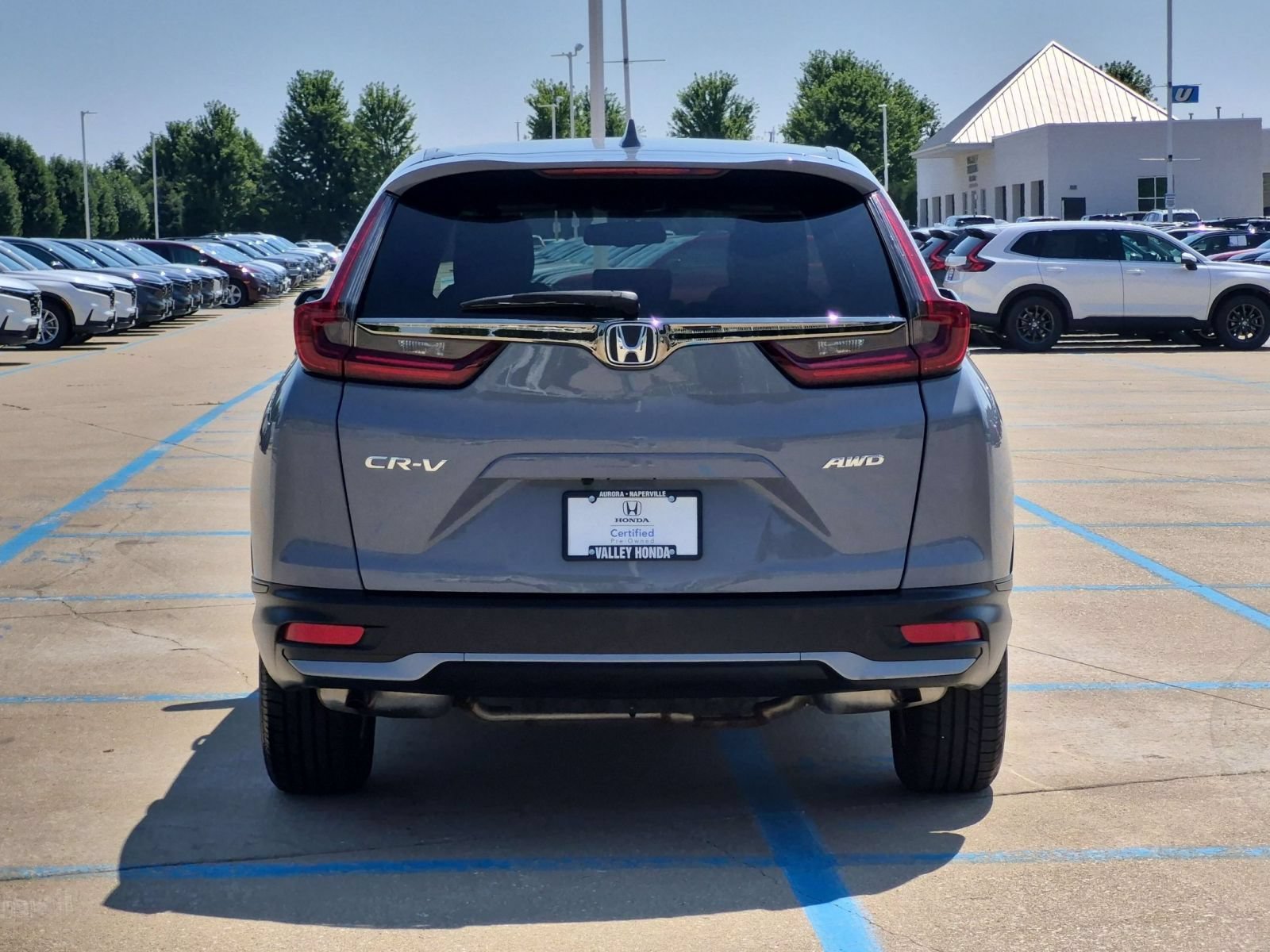 Certified Used 2022 Sonic Gray Pearl Honda EX-L AWD image 8