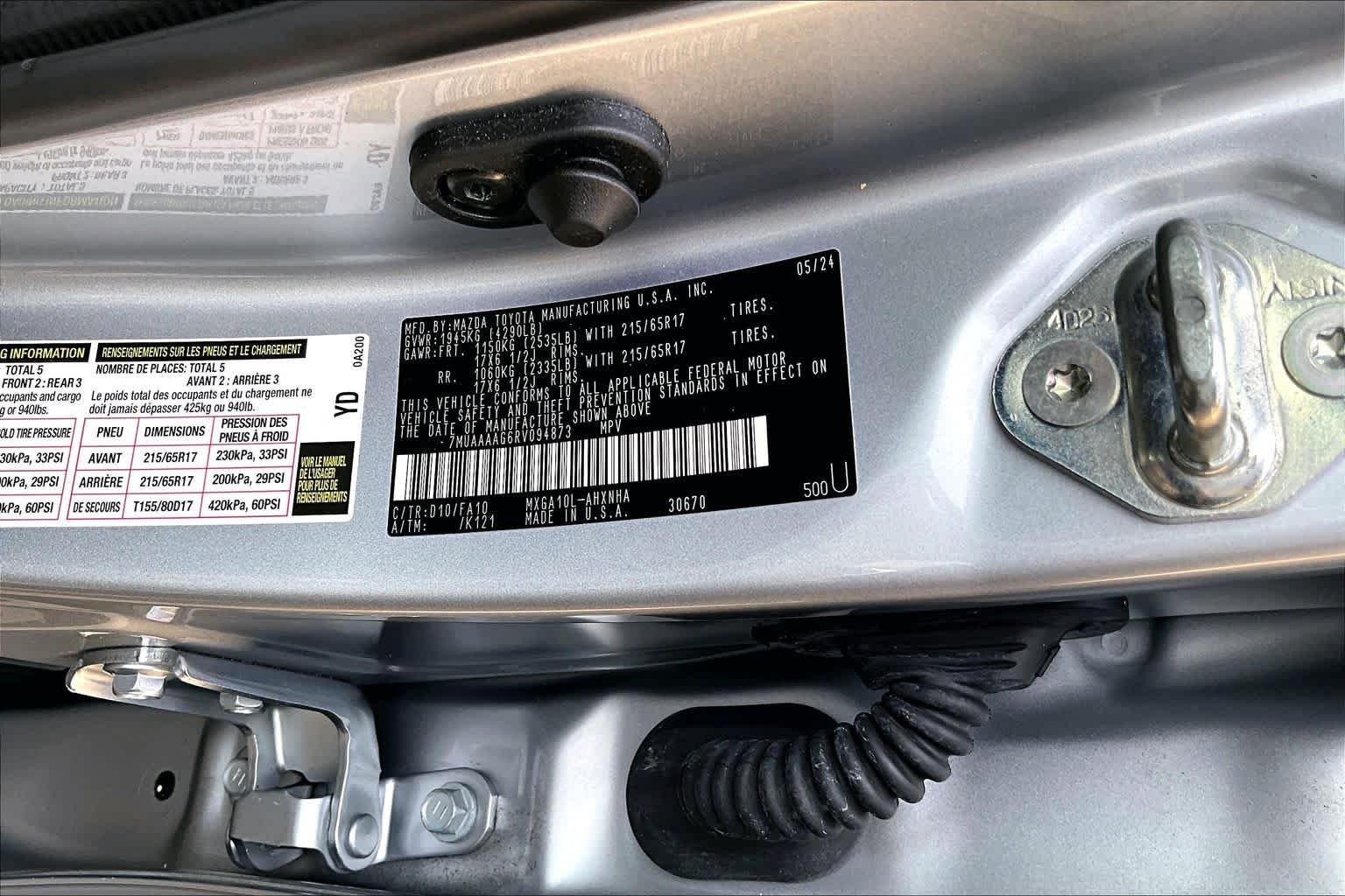 Used 2024 Sonic Silver Toyota L image 34
