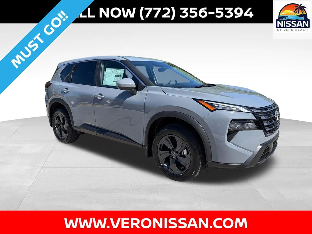 New 2026 Boulder Gray Pearl Nissan SV image 1
