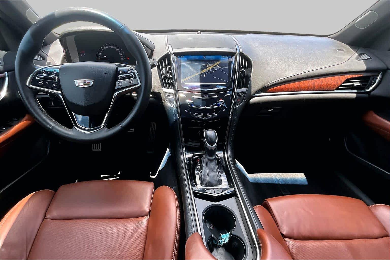 Used 2015 Red Obsession Tintcoat Cadillac Performance RWD image 15