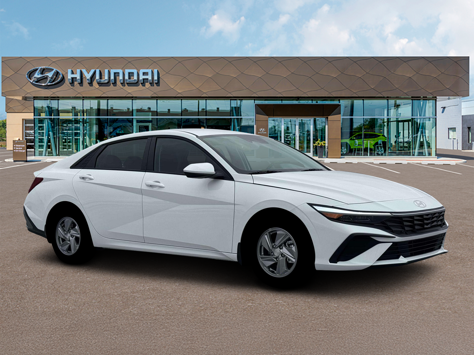 New 2026 White Hyundai SE image 10