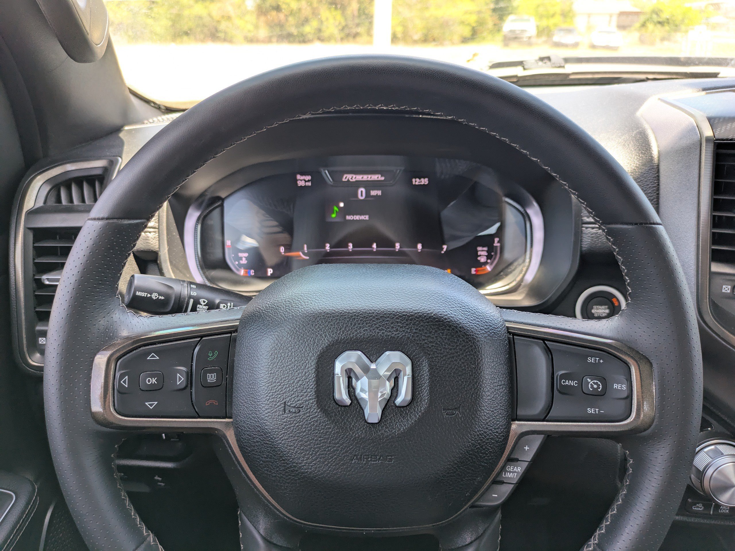 Used 2023 Bright White Clearcoat Ram Rebel image 23