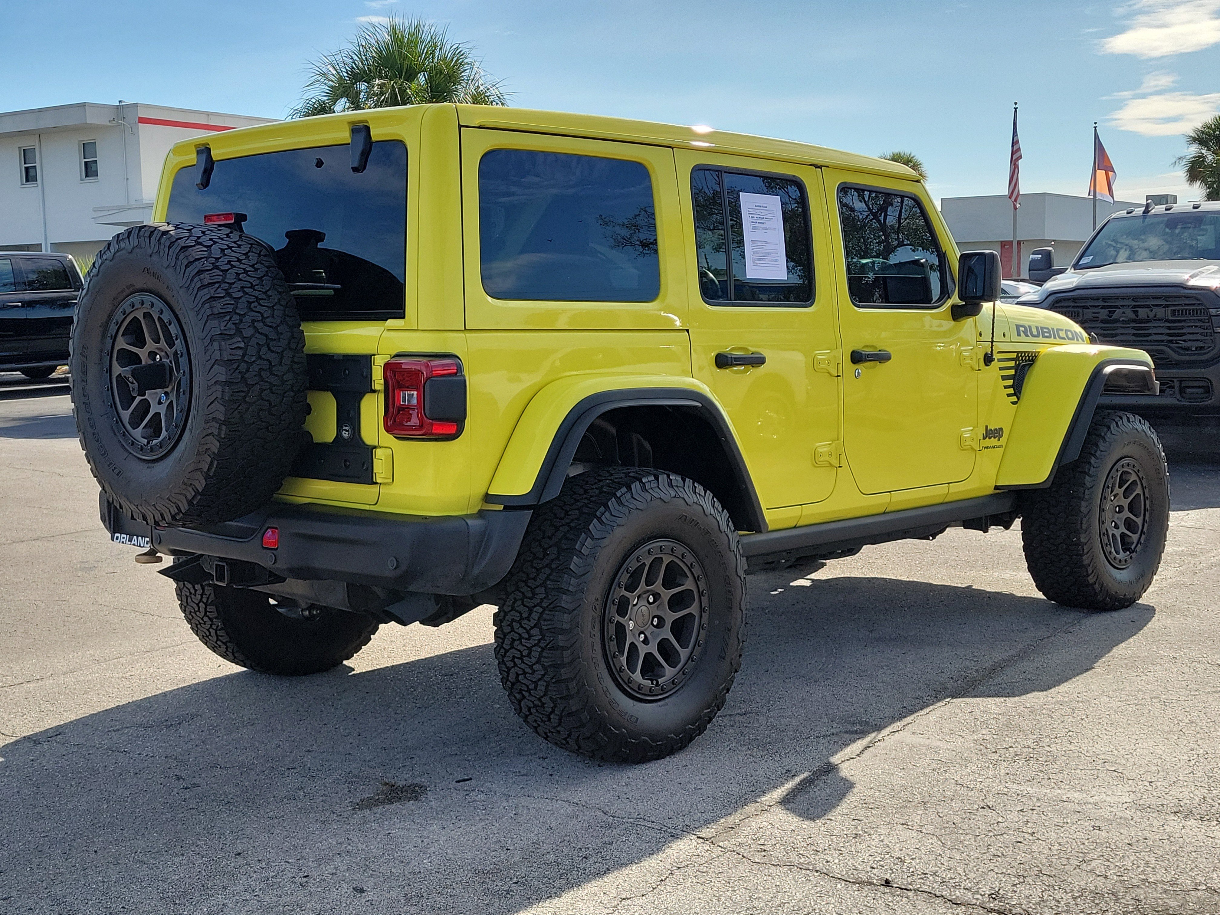Used 2023 High Velocity Clearcoat Jeep Rubicon 392 image 7