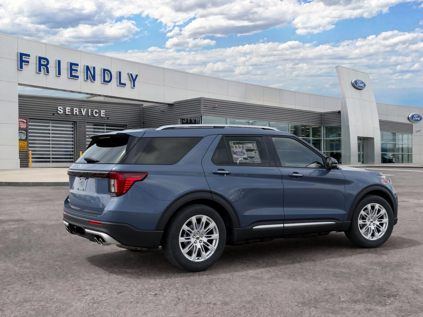 New 2027 Vapor Blue Metallic Ford Platinum™ image 6