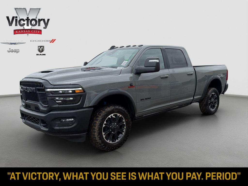 New 2026 Ceramic Gray Clear-Coat Exterior Paint RAM Rebel image 3