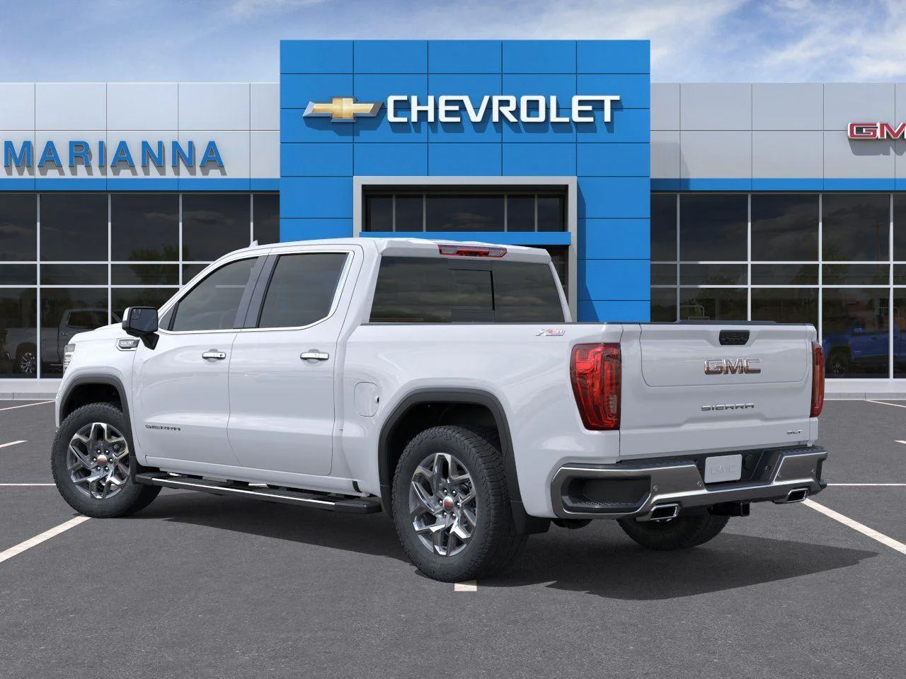 New 2026 Summit White GMC SLT image 3