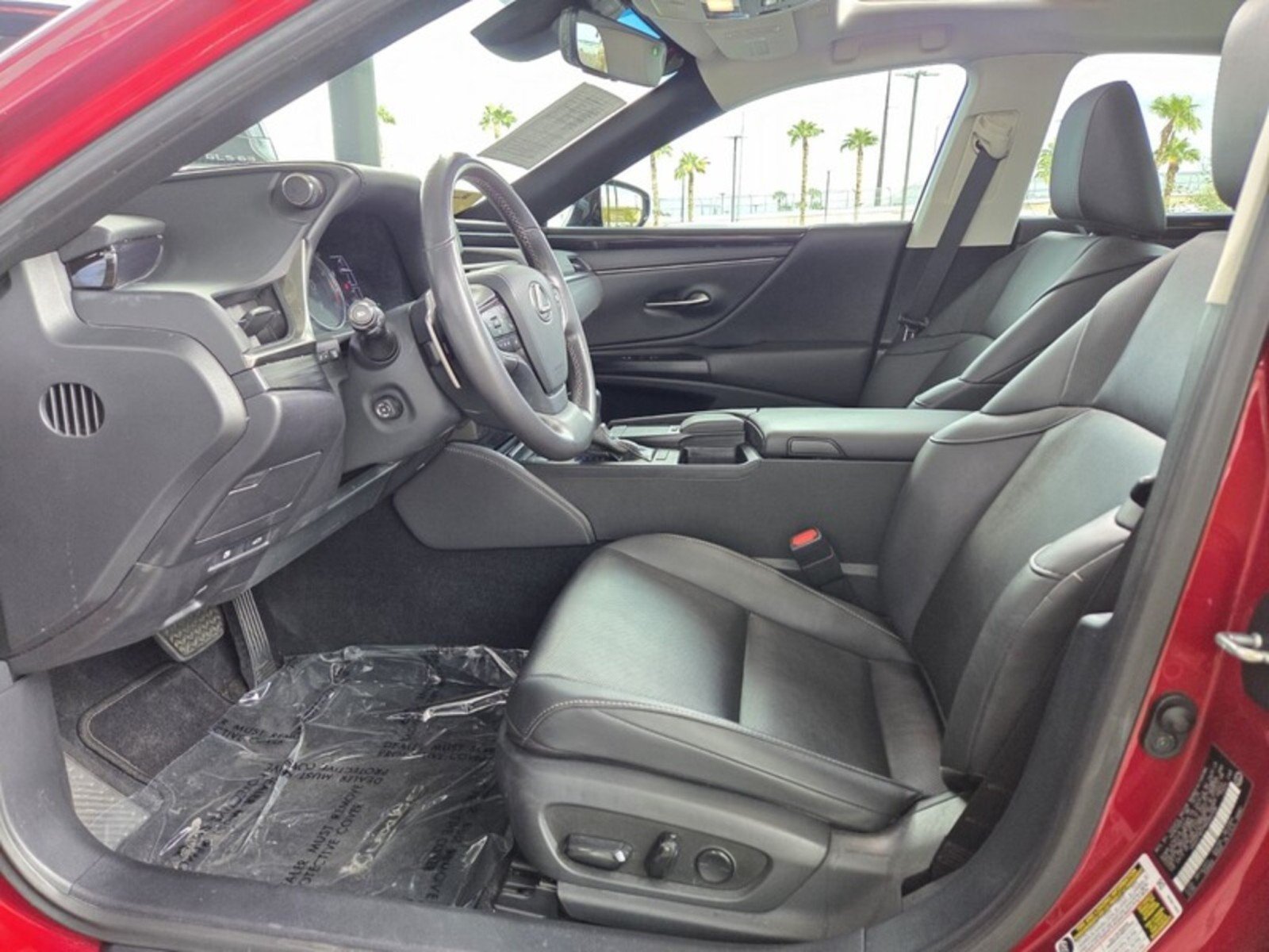 Used 2021 Matador Red Mica Lexus ES 350 image 13