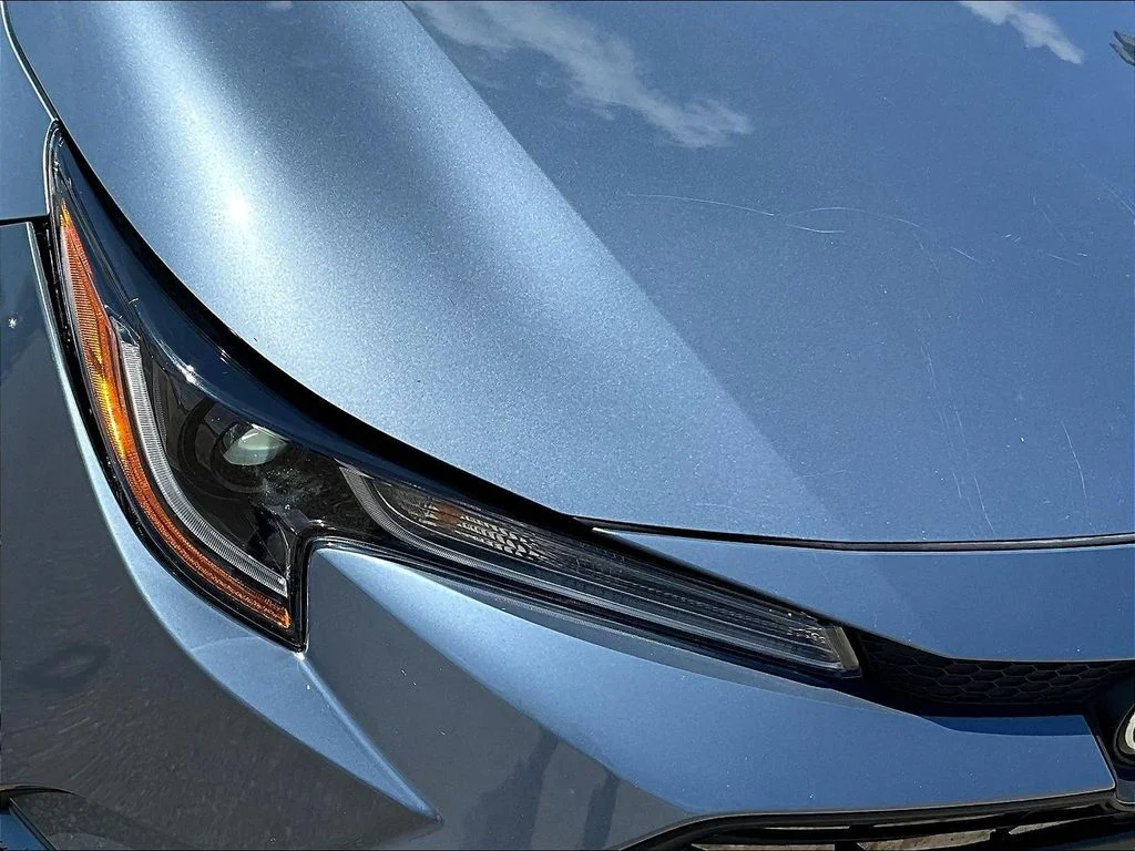 Used 2023 Blue Toyota LE image 32