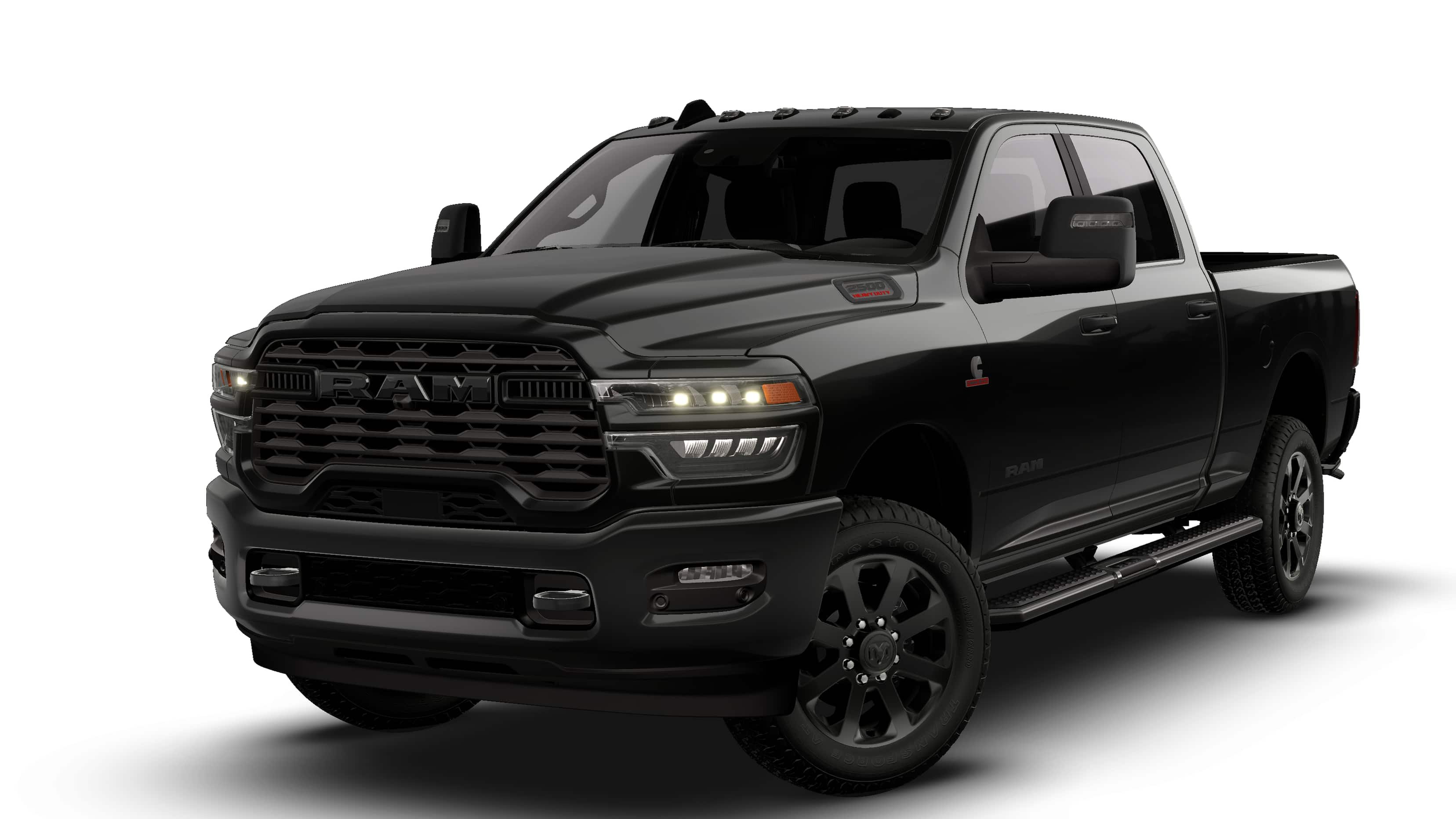 New 2026 Diamond Black Crystal Pearl-Coat Exterior Paint RAM BIG HORN image 13