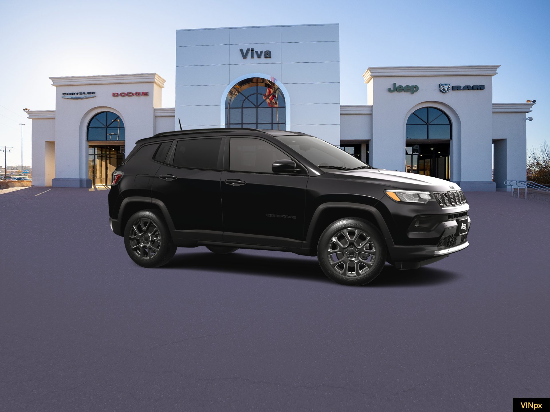 New 2026 Diamond Black Crystal Pearl-Coat Exterior Paint Jeep Latitude image 10