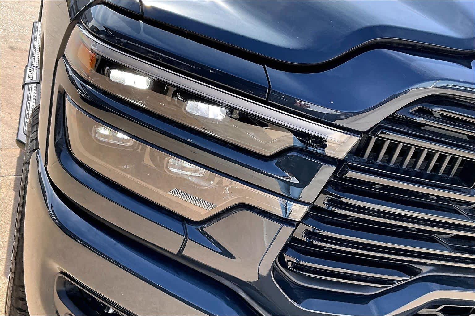 New 2026 Forged Blue Metallic Exterior Paint RAM Laramie image 14