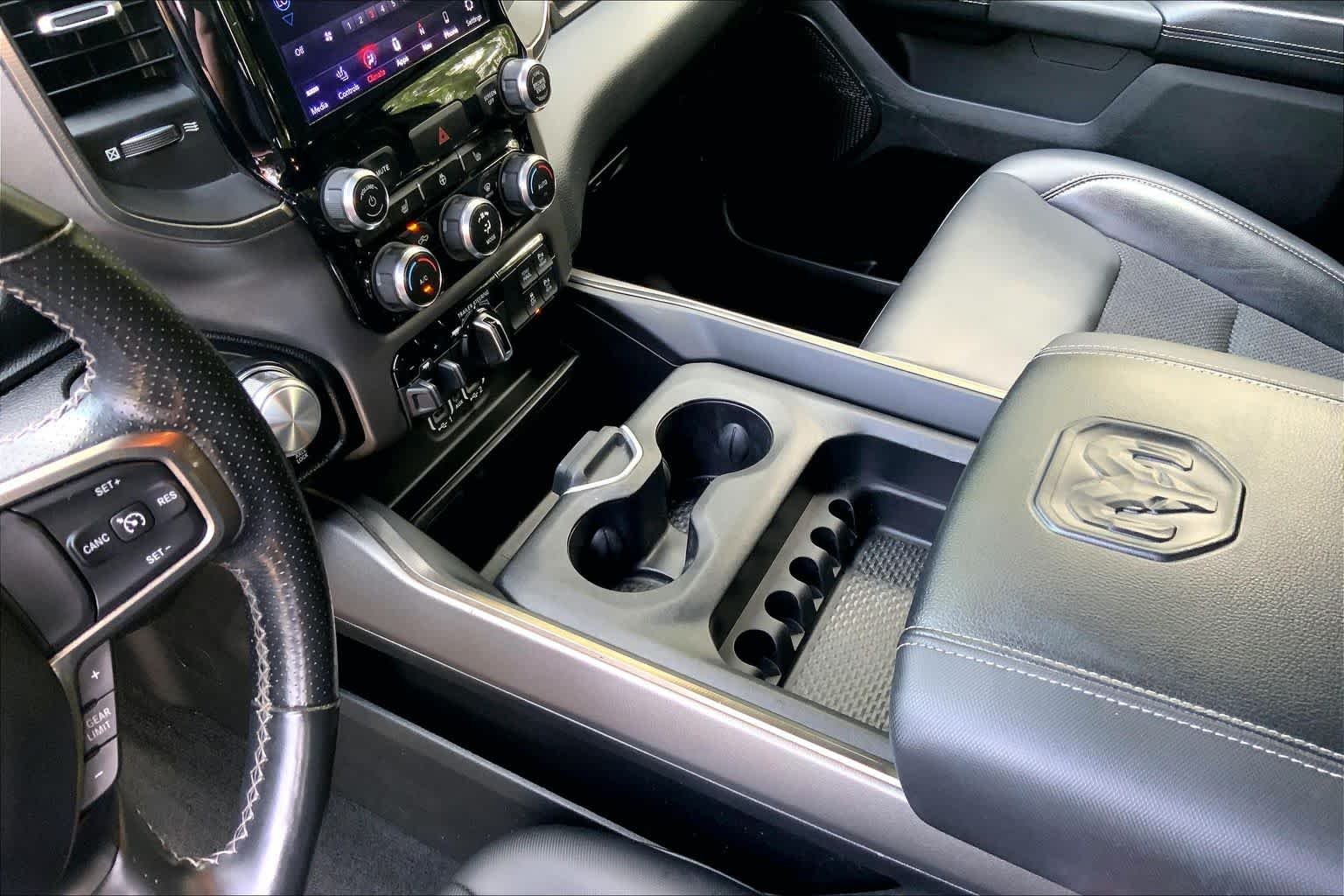 Used 2021 Bright White Clear Coat Ram Rebel image 15