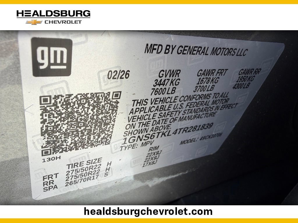 2026 Chevrolet Tahoe High Country - Photo 31