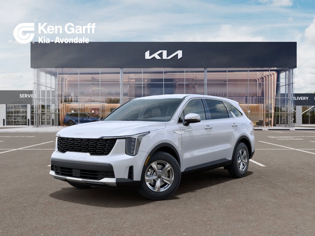 New 2026 Glacial White Pearl Kia LX image 1