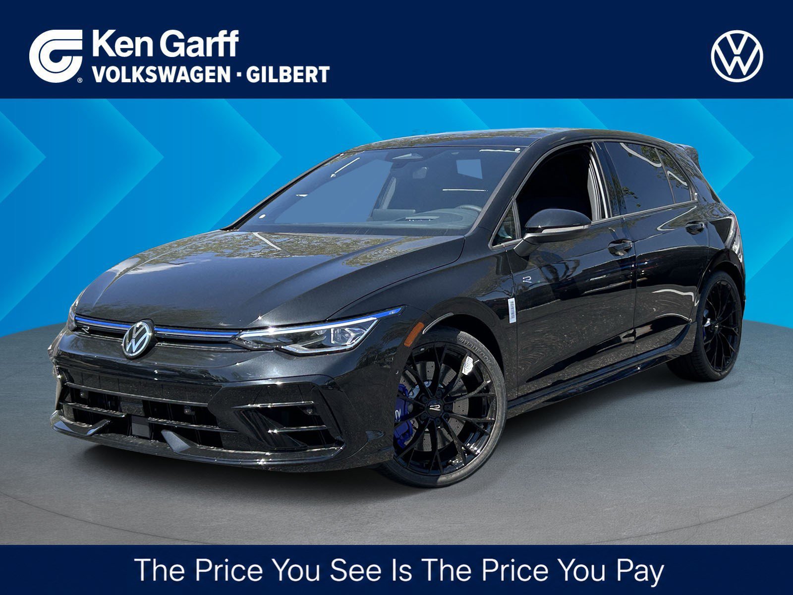 New 2026 Mythos Black Metallic Volkswagen Base image 1
