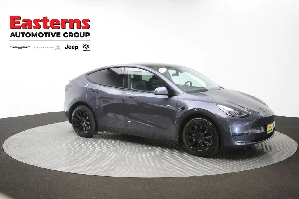 Used 2021 Gray Tesla Long Range image 42