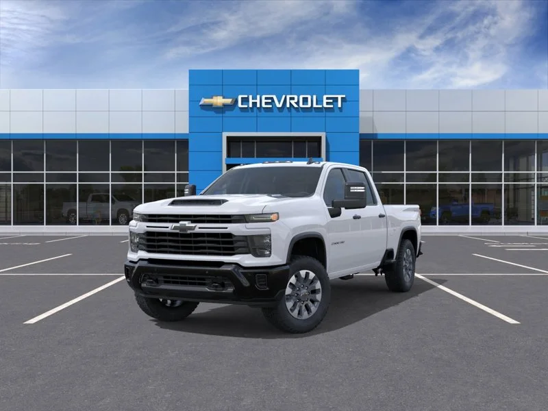 New 2026 White Chevrolet 4WD Crew Cab 159" Custom image 1