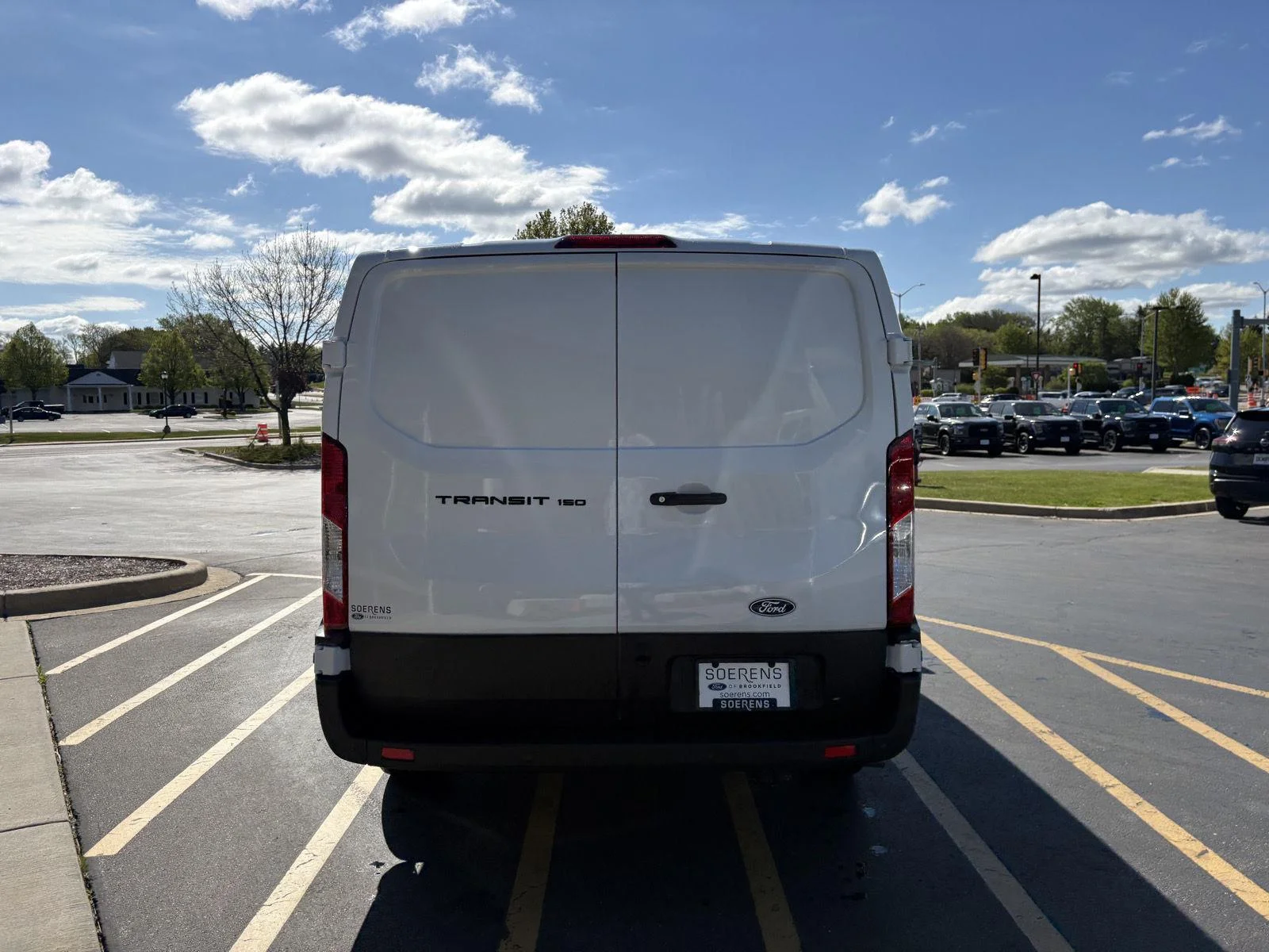 New 2026 Oxford White Ford Cargo Van image 5