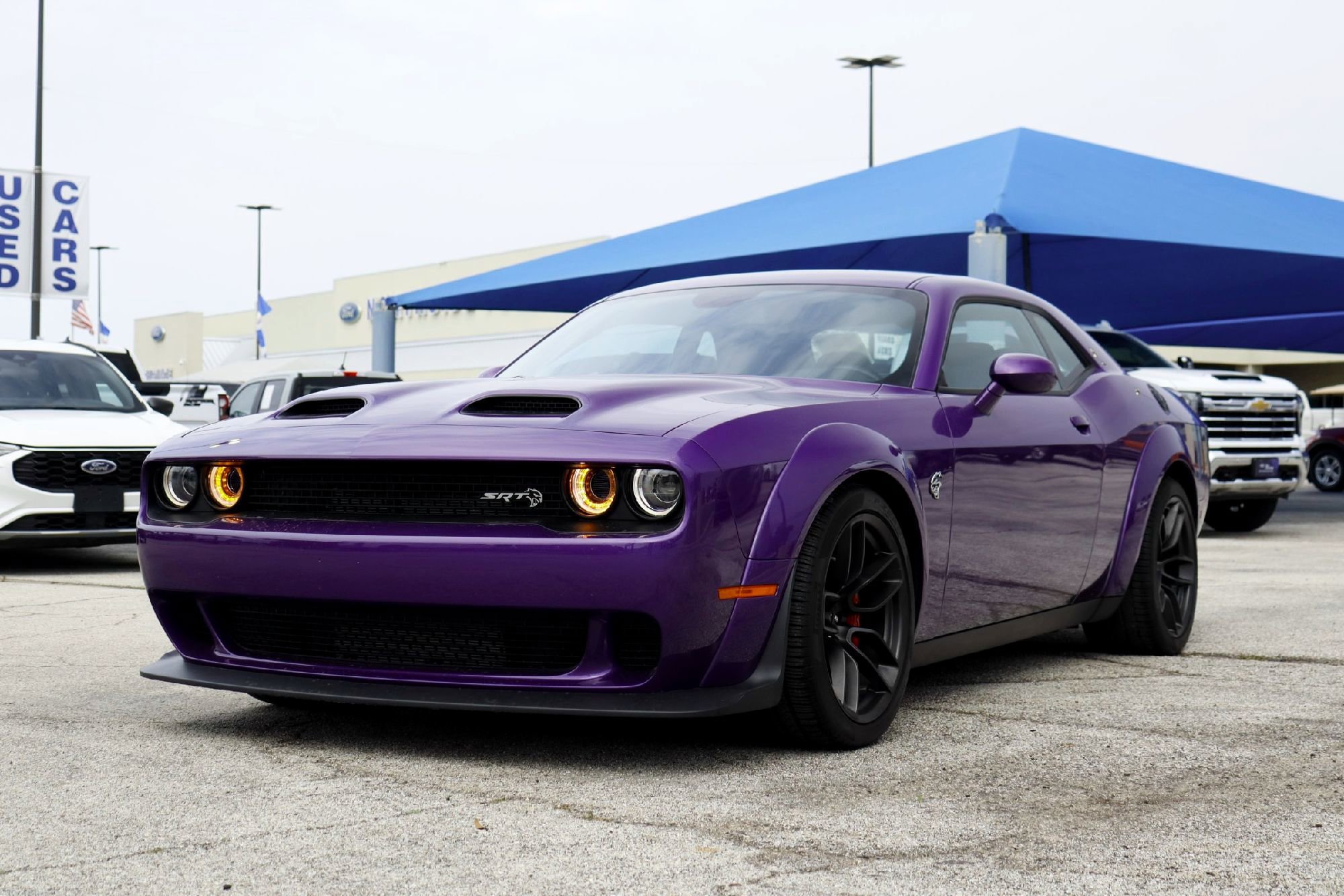 Used 2023 Plum Crazy Pearlcoat Dodge SRT Hellcat Widebody Jailbreak image 9