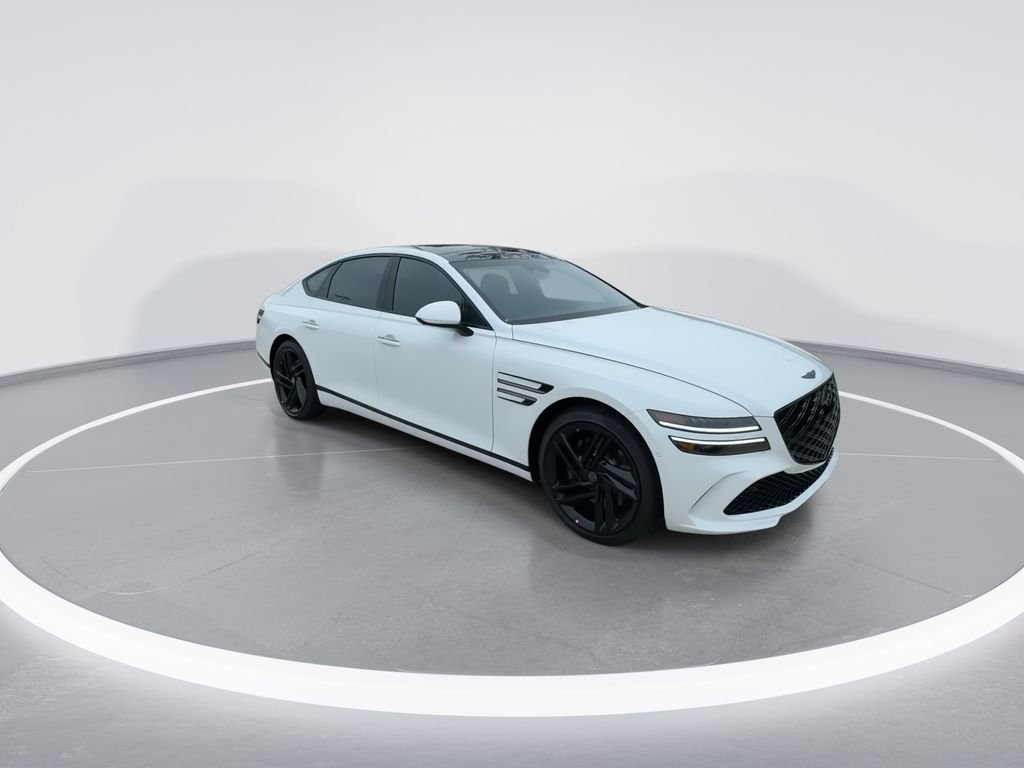 New 2026 White Genesis 3.5T PRESTIGE BLACK image 2