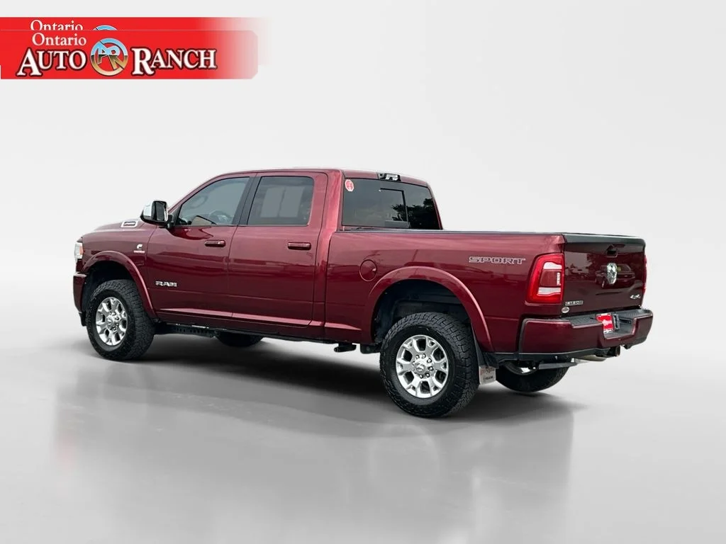 Used 2022 Delmonico Red Pearlcoat Ram Laramie image 3
