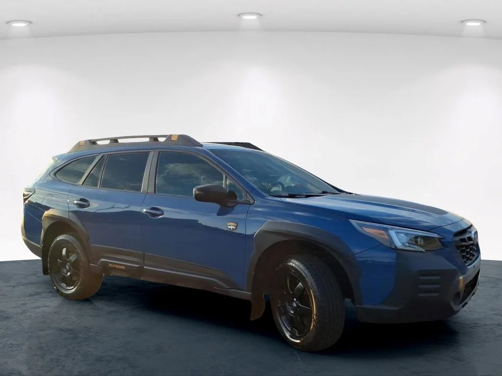 Used 2022 Blue Subaru Wilderness image 4