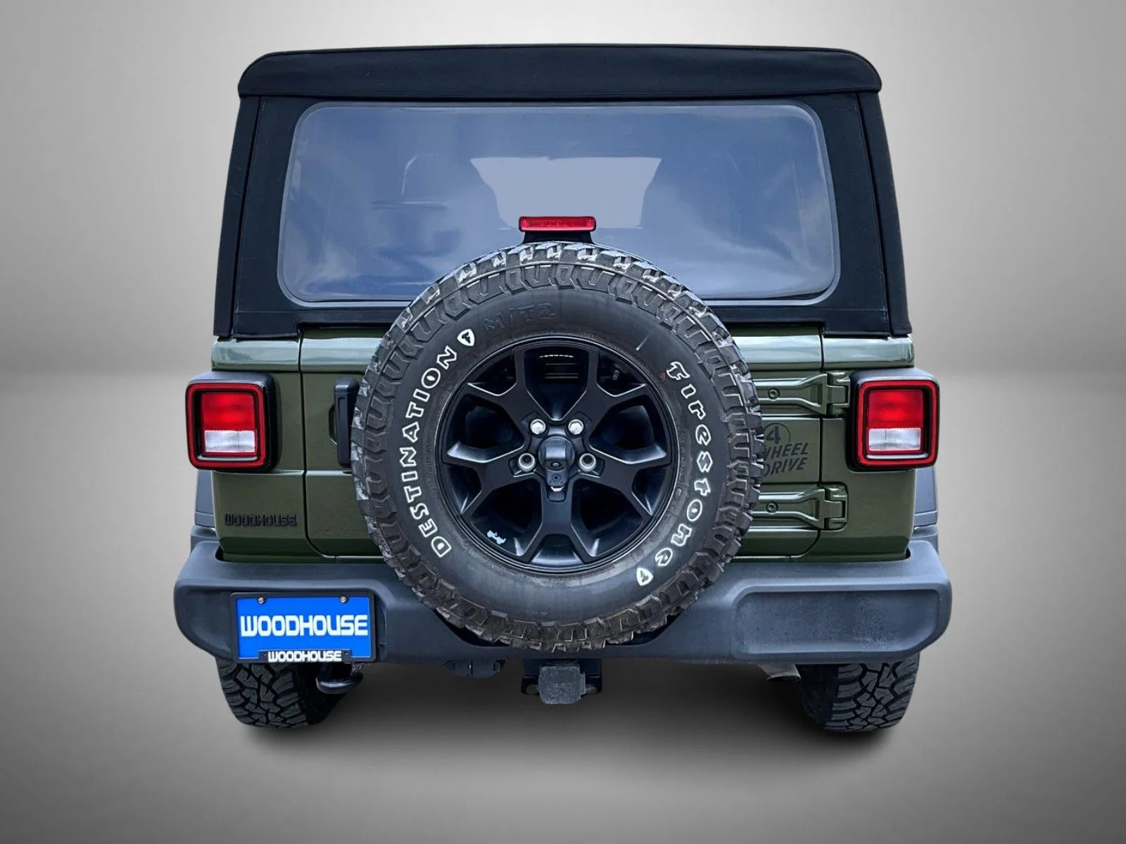 Used 2022 Green Jeep Unlimited Willys image 6