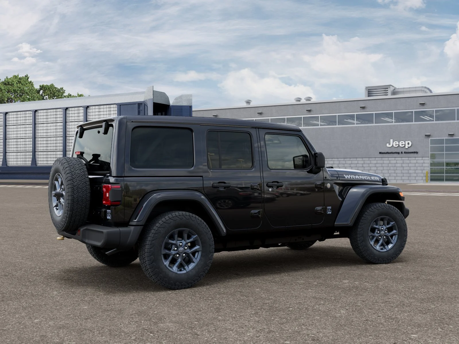 New 2026 Black Clear-Coat Exterior Paint Jeep 85th Anniversary image 19